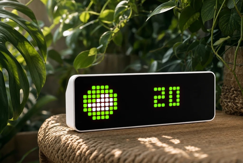 Air Quality (CN) shown on an AWTRIX display
