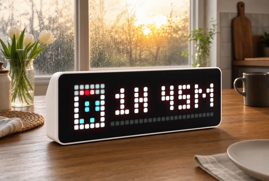 HomeAssistant Washdata shown on an AWTRIX display