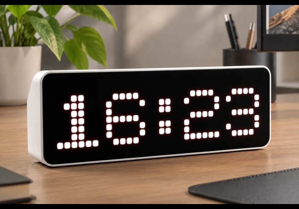 Clock_XL - Customizable Pixel Clock shown on an AWTRIX display