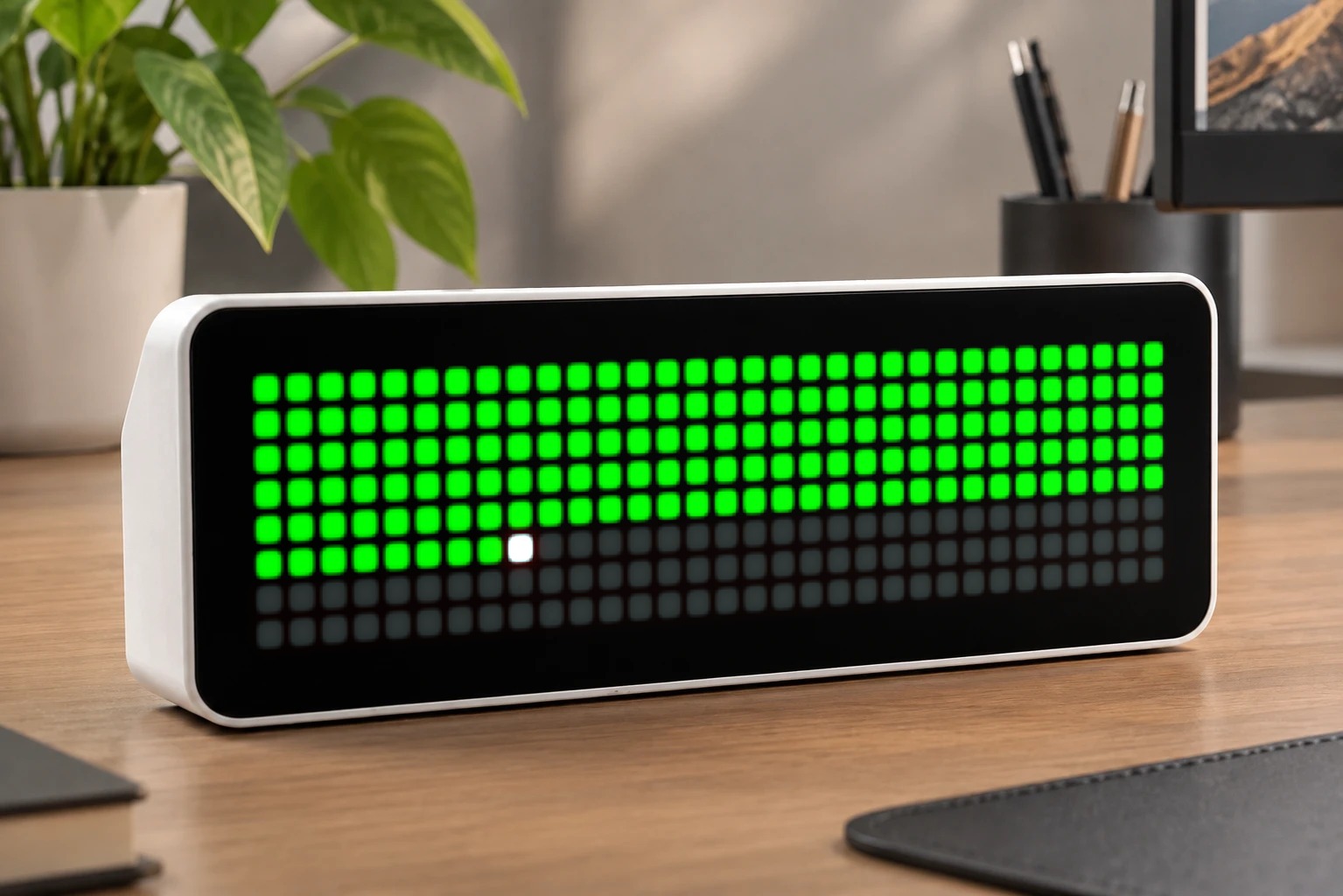 Days Left shown on an AWTRIX display